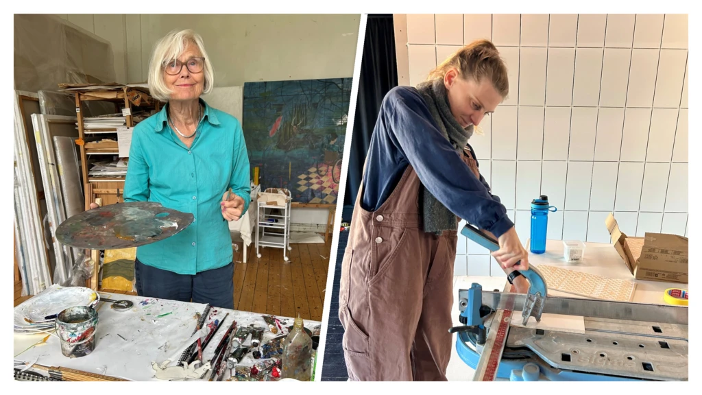 Gittan Jönsson och Helena Olsson