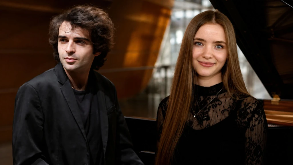 Dina Elena Draugsvoll och Aksel Basaran