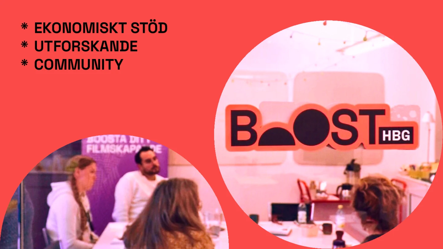 Bild från workshop med deltagare Text i bild: Ekonomiskt stöd, Utforskande, Community