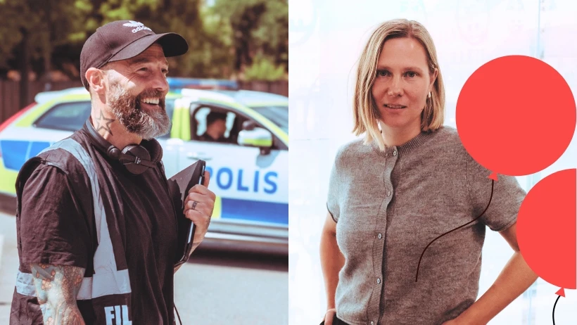 Bild på olof Spaak och Caroline Ingvarsson