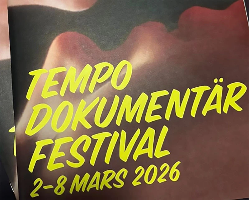 Programblad för festivalen