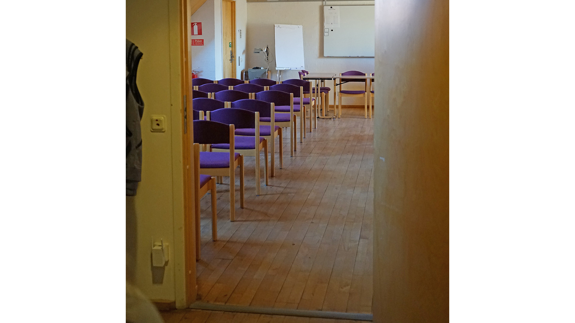 Ingång till hörsalen