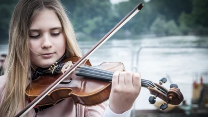 Spela fiol med kulturskolan