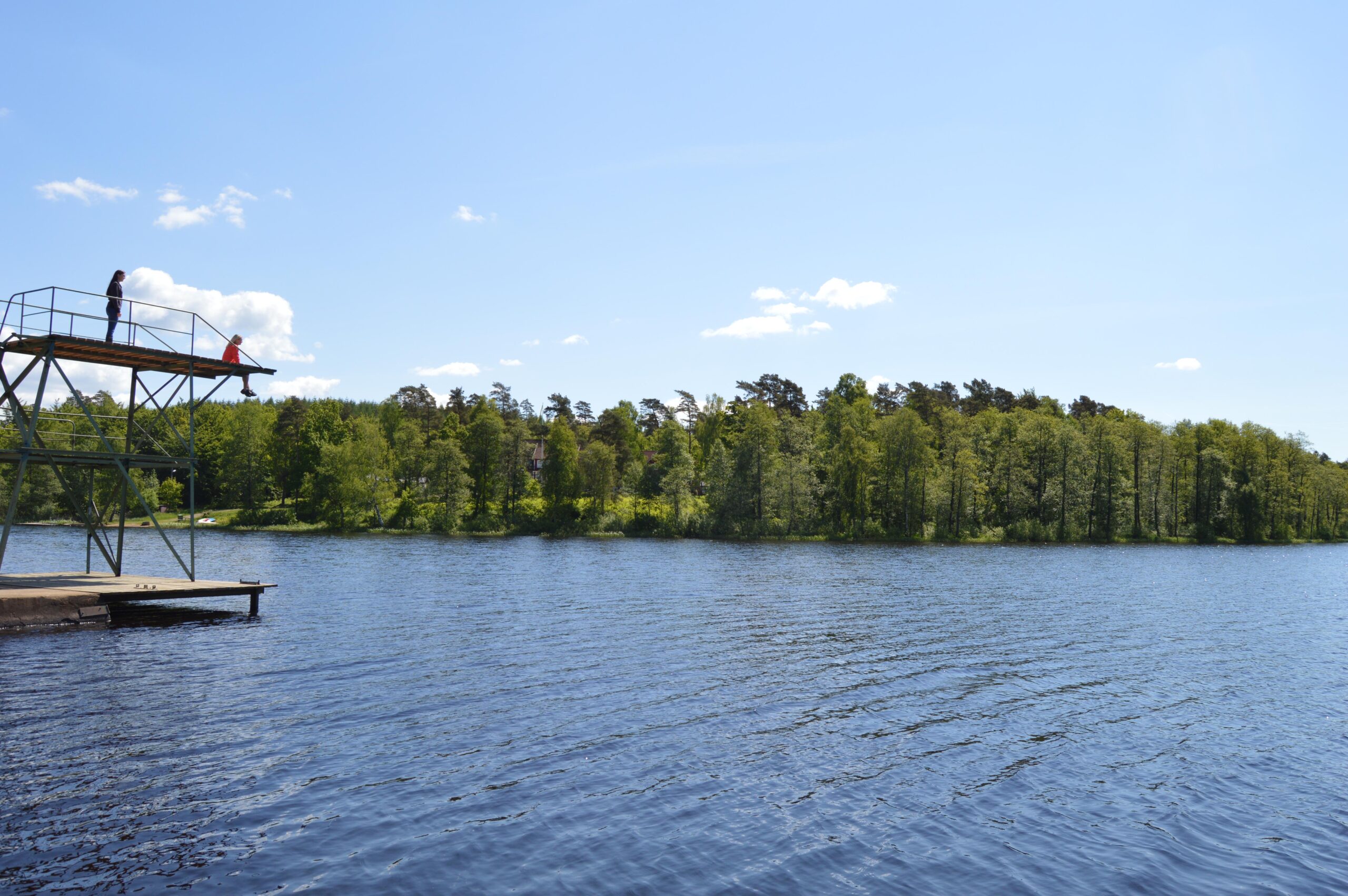 Åsljungasjön i Örkelljunga. Foto: Elinor Franzén