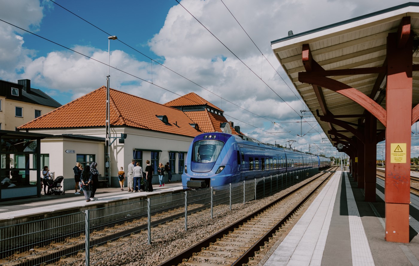 Järnvägsstationen i Åstorp