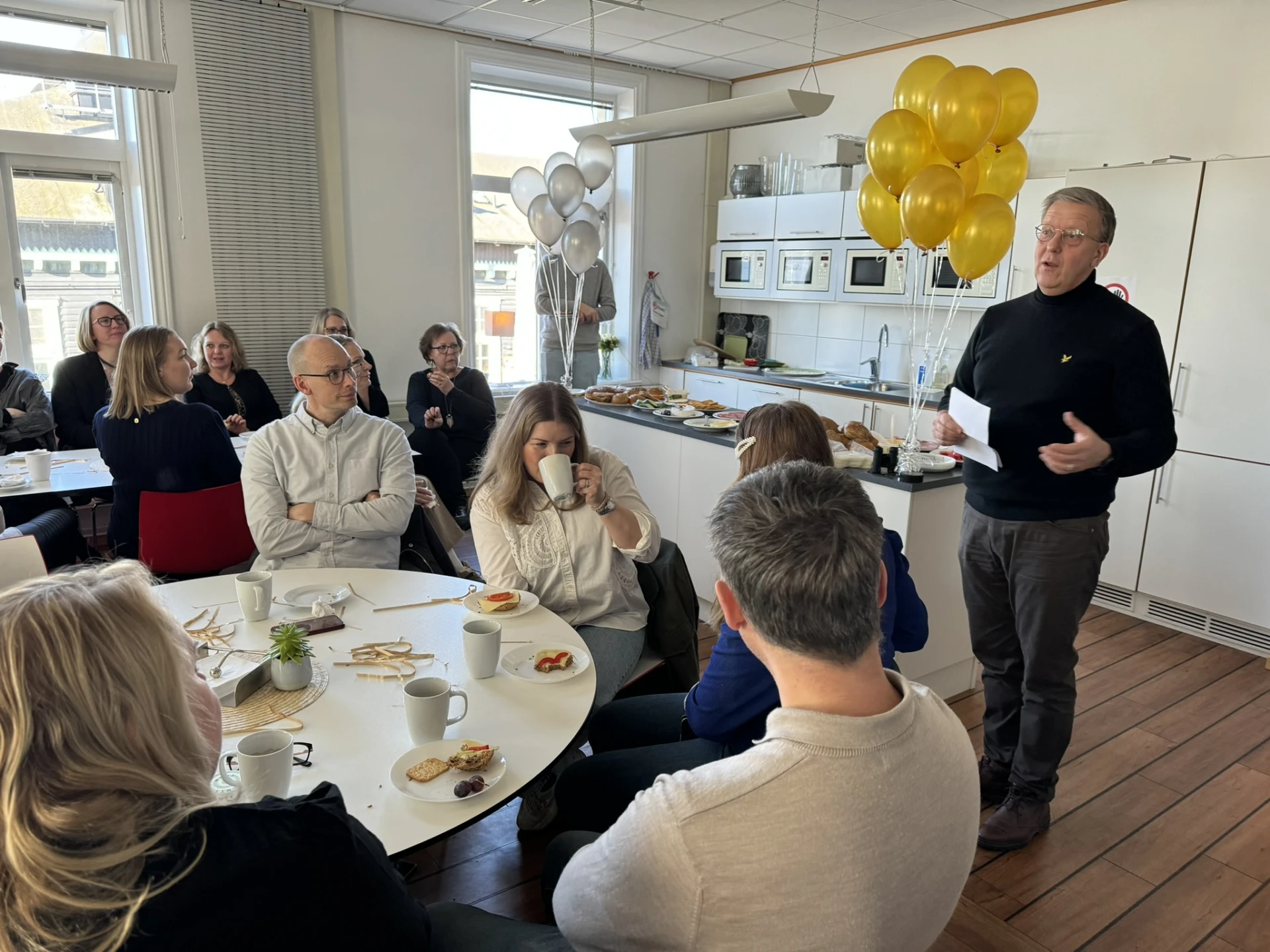 HR-servicecenter 10 år - jubileumsfrukost.