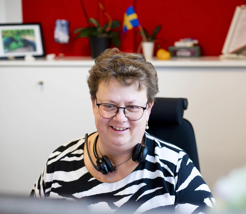 Maria i supporten
