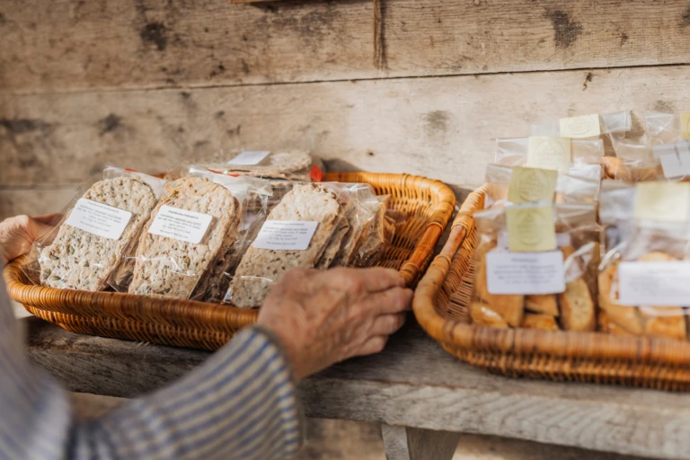 Knäckebröd och skorpor