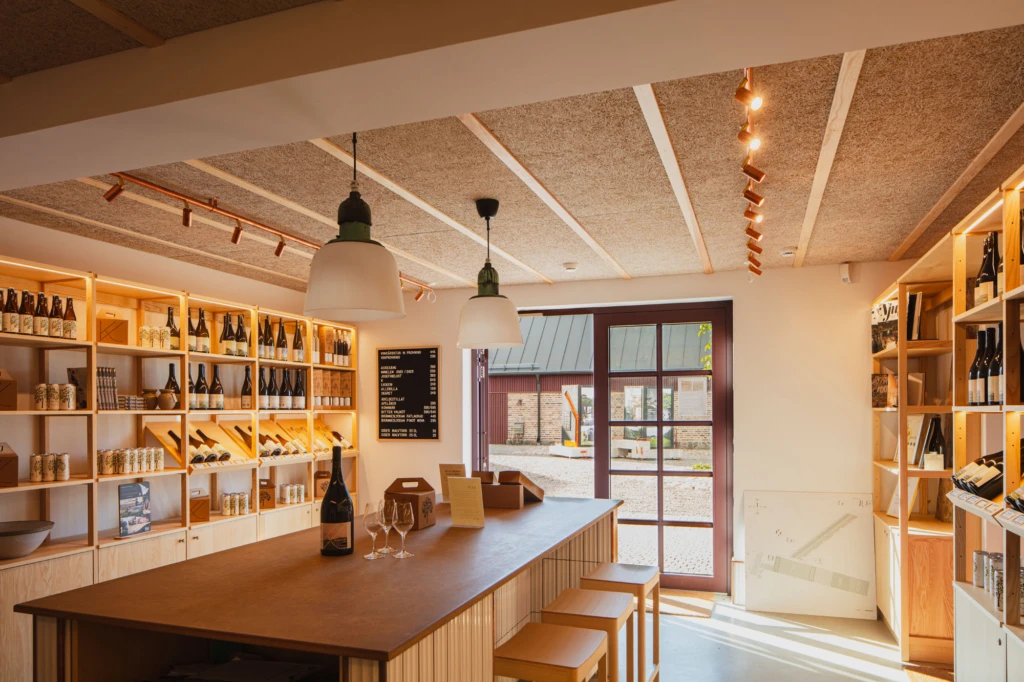 interiör gårdsbutik kullabergs vingård