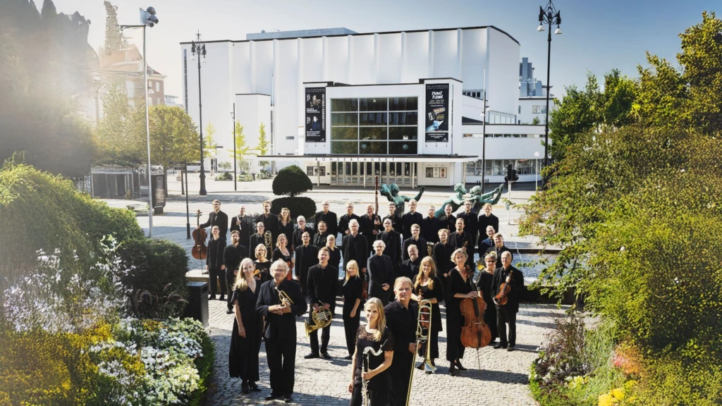 Helsingborgs konserthus med helsingborgs symfoniorkester